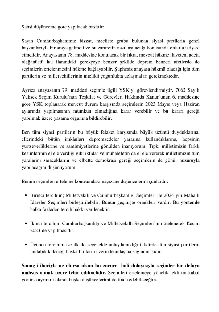 Bülent Arınç'tan önemli deprem ve seçim açıklamaları HABERLER, Ekonomi Haberleri, Gündemdekiler Rota Borsa