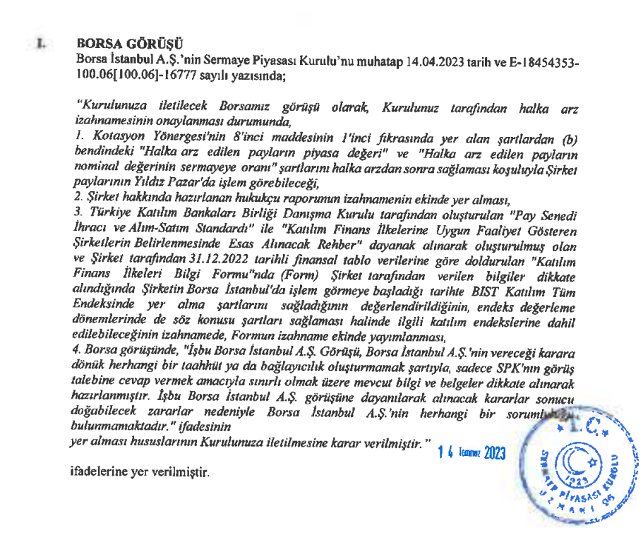 Kale Seramik halka arz katılım endeksine uygun mu? KLSER caiz mi? HABERLER, Piyasa Haberleri Rota Borsa