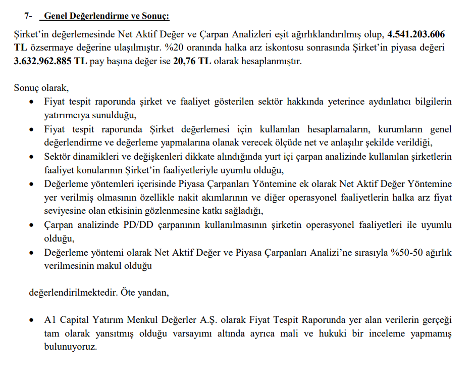 A1 Capital'den Kuzugrup GYO (KZGYO) halka arz fiyatı yorumu | Rota Borsa