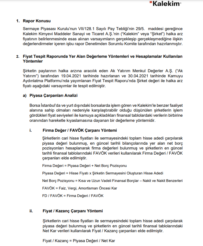 Kalekim satış ve kâr rakamları, tahminlerin çok üzerinde gerçekleşti! | Rota Borsa