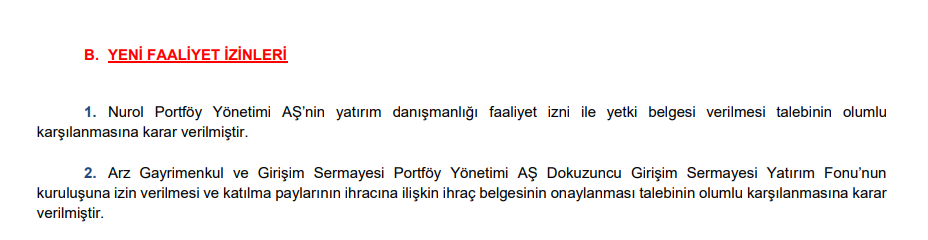 SPK yeni bültenini yayınladı! İşte tüm kararlar! HABERLER, Gündemdekiler, Piyasa Haberleri Rota Borsa