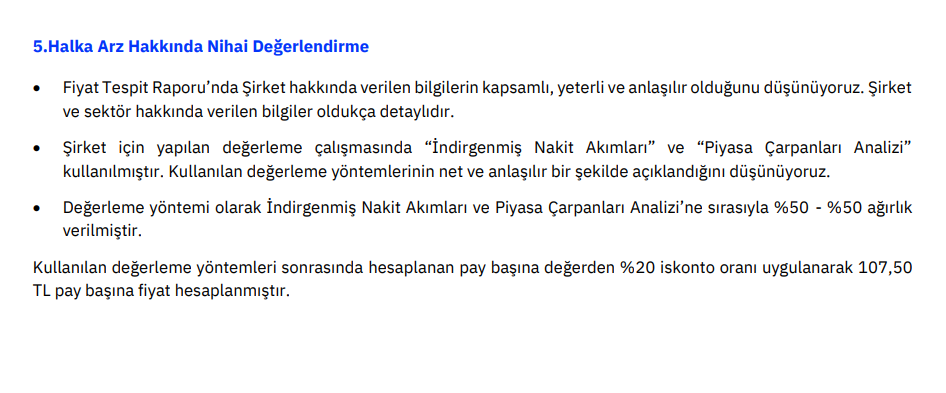 Gedik Yatırım’dan Tarkim (TARKM) halka arz fiyatı yorumu | Rota Borsa