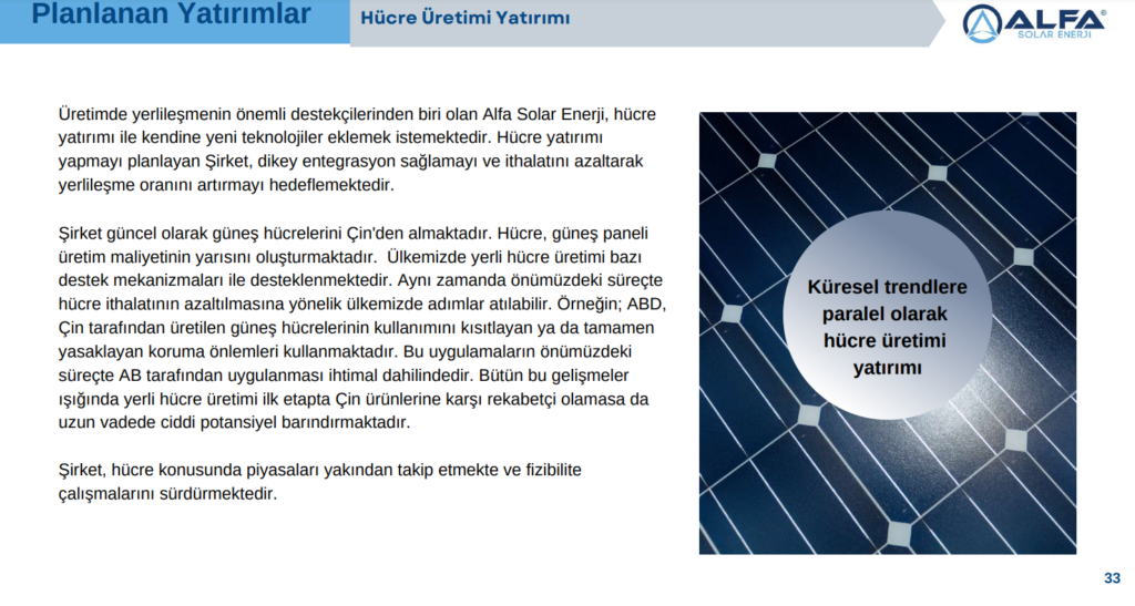 Alfa Solar Enerji 2023 yılı beklentilerini ve yatırım planlarını açıkladı! HABERLER, Gündemdekiler, Şirket Haberleri Rota Borsa