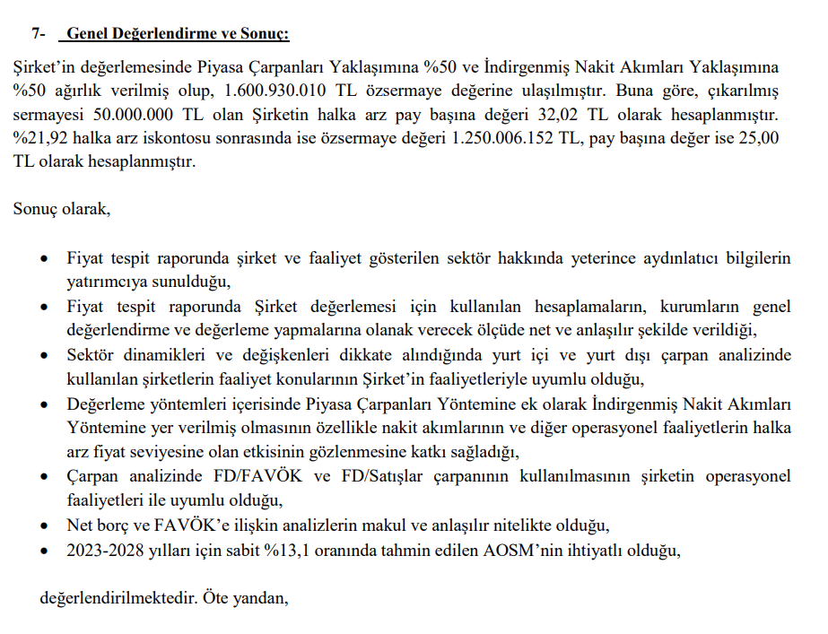 A1 Capital'den Meka Beton (MEKAG) halka arz fiyatı yorumu HABERLER, Gündemdekiler, Şirket Haberleri Rota Borsa