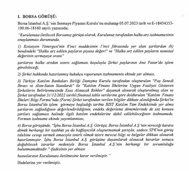 Dofer Yapı halka arz katılım endeksine uygun mu? DOFER caiz mi? Halka arz helal mi? HABERLER, Gündemdekiler, Şirket Haberleri Rota Borsa