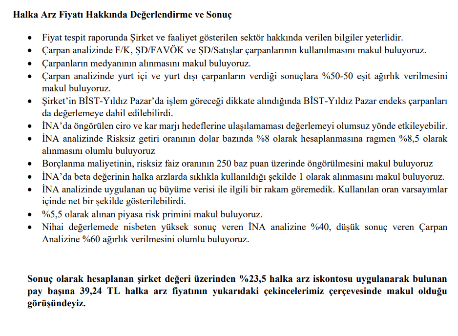 Trive Yatırım'dan Oba Makarna (OBAMS) halka arz fiyatı yorumu HABERLER, Gündemdekiler, Şirket Haberleri Rota Borsa