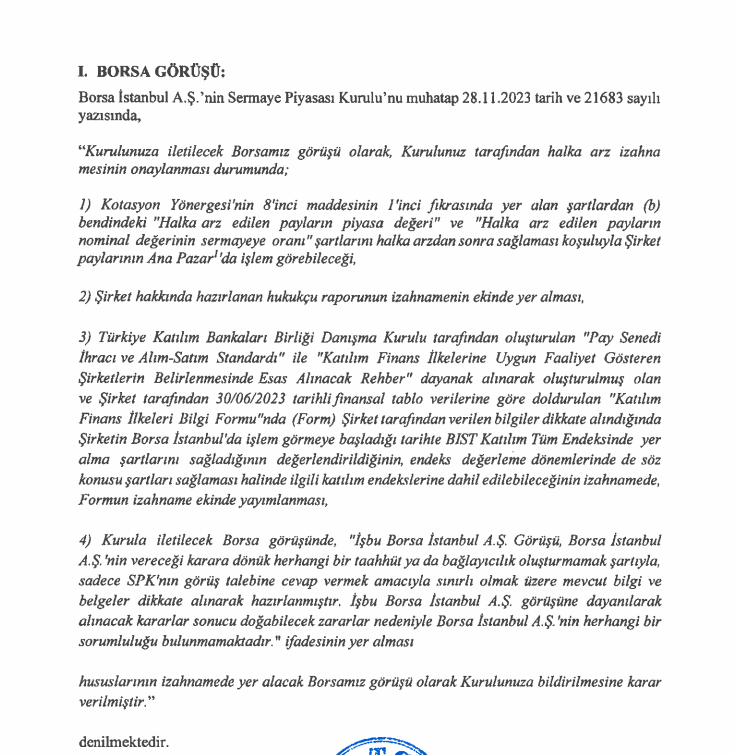 Artemis Halı halka arz katılım endeksine uygun mu? ARTMS caiz mi? Halka arz helal mi? | Rota Borsa