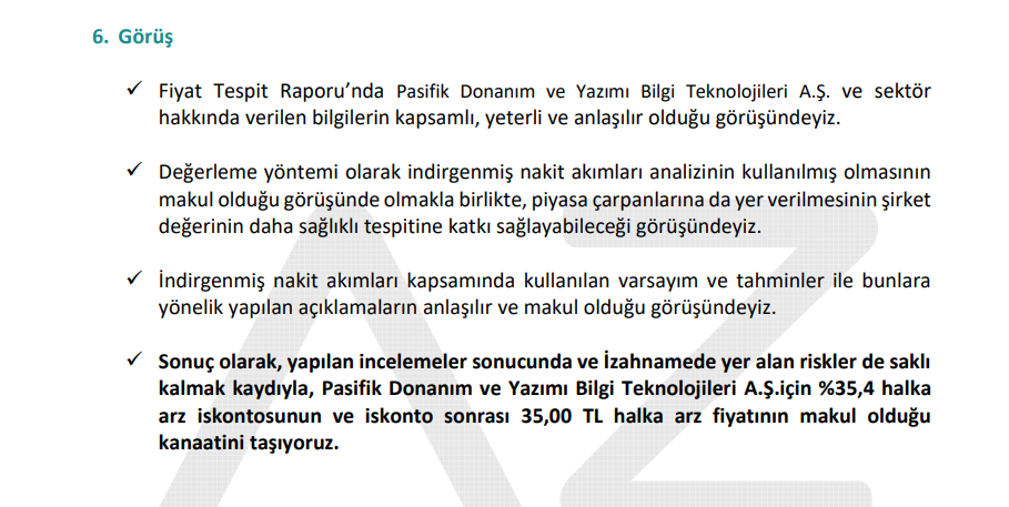 Invest Az Yatırım'dan Pasifik Teknoloji (PATEK) halka arz fiyatı yorumu | Rota Borsa