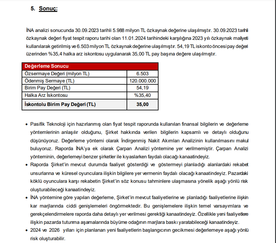Ak Yatırım'dan Pasifik Teknoloji (PATEK) halka arz fiyatı yorumu | Rota Borsa