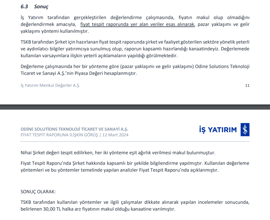 İş Yatırım’dan Odine Teknoloji (ODINE) halka arz fiyatı yorumu | Rota Borsa