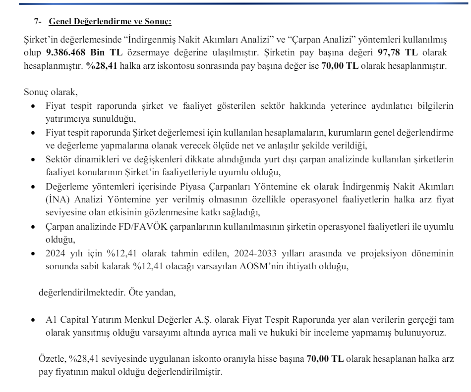 A1 Capital'den Hareket Proje (HRKET) halka arz fiyatı yorumu | Rota Borsa