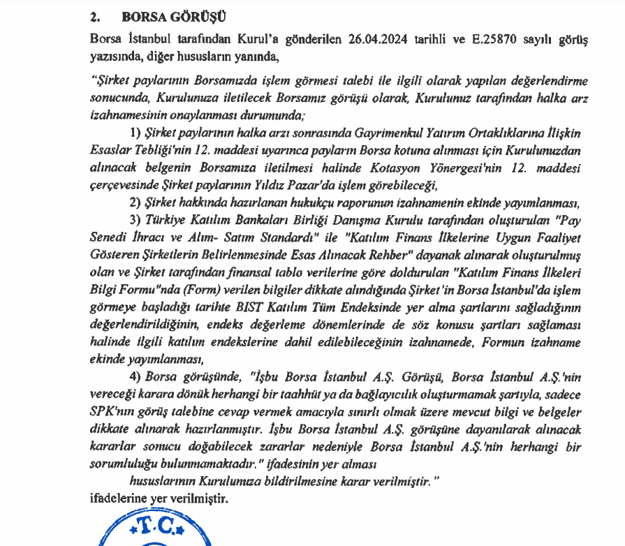 Ahes GYO (AHSGY) katılım endeksine uygun mu? AHSGY caiz mi? Halka arz helal mi? HABERLER, HALKA ARZ ONAYI ALAN ŞİRKETLER, Şirket Haberleri Rota Borsa