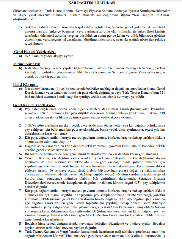 Trabzonspor (TSPOR) temettü politikasını değiştirdi! | Rota Borsa Trabzonspor (TSPOR) temettü politikasını değiştirdi! | Rota Borsa
