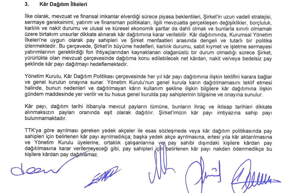 Bor Şeker (BORSK) temettü politikasını açıkladı HABERLER, Gündemdekiler, Şirket Haberleri Rota Borsa