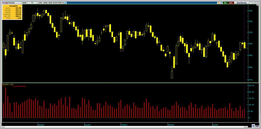 Bank of America üzerinden Türk Hava Yolları (THY) hisselerinde yüklü satış | Rota Borsa