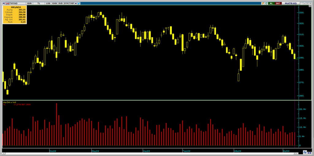 İnfo Yatırım üzerinden Türk Hava Yolları (THY) hisselerinde yüklü satış | Rota Borsa