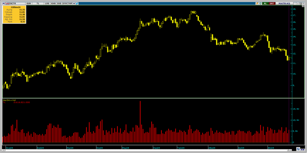 Bank of America üzerinden İş Bankası (ISCTR) hisselerinde yüklü alım | Rota Borsa