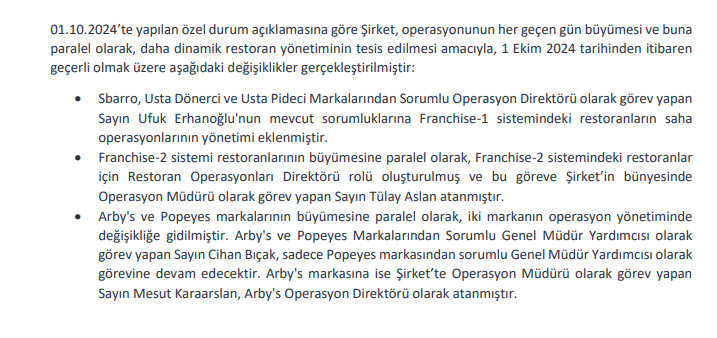 TAB Gıda (TABGD) hisse senedi fiyatı değerlendirmesi yayınlandı HABERLER, Gündemdekiler, Şirket Haberleri Rota Borsa