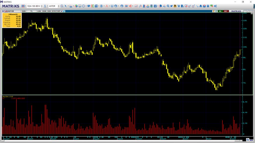 Bank of America üzerinden Astor Enerji (ASTOR) hisselerinde yüklü alım | Rota Borsa