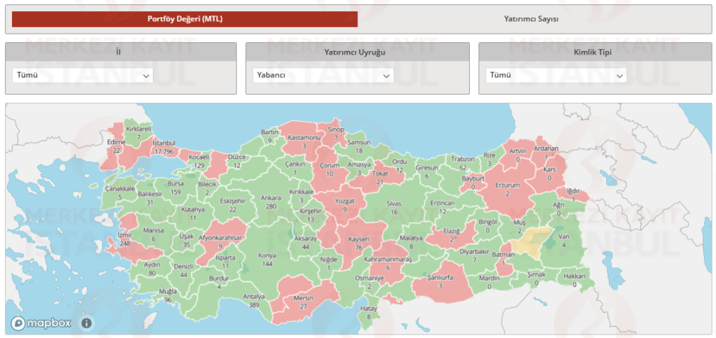 Hisse senedi piyasası şehirlere göre yatırımcı istatistikleri açıklandı | Rota Borsa Hisse senedi piyasası şehirlere göre yatırımcı istatistikleri açıklandı | Rota Borsa