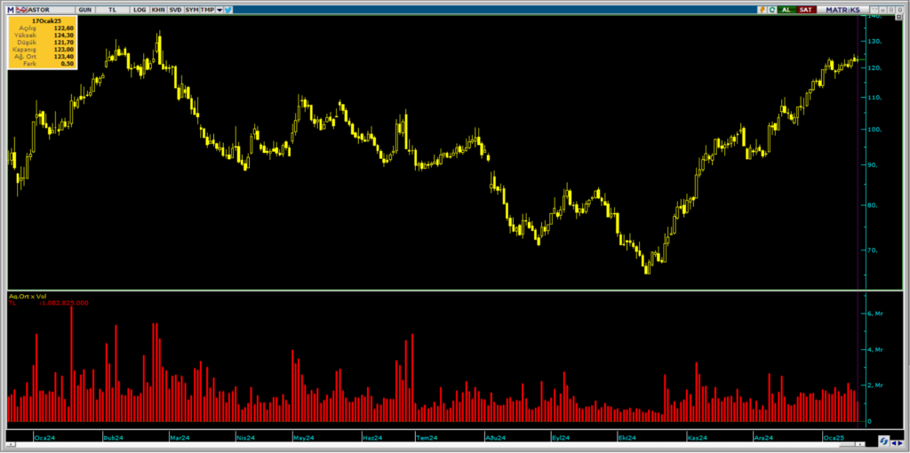 Astor Enerji (ASTOR) hisselerinde QNB Yatırım ve Global Menkul üzerinden yüklü alım | Rota Borsa