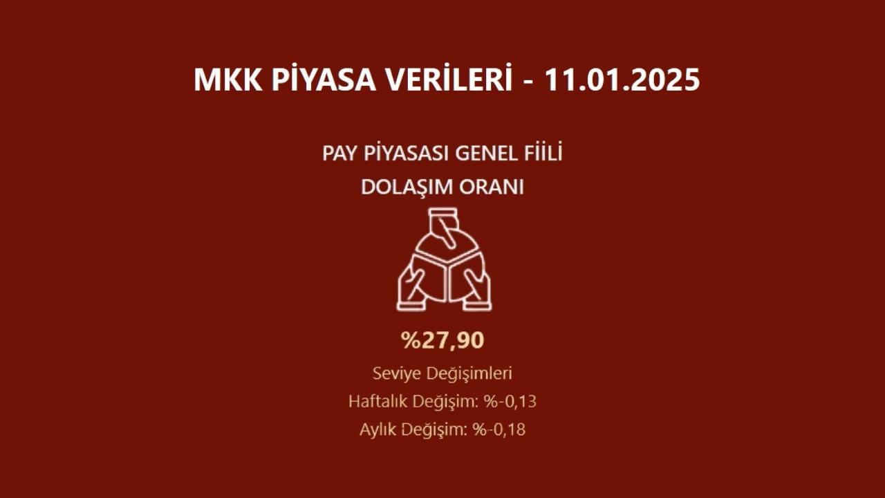 Hisse senedi piyasası genel fiili dolaşım oranı açıklandı | Rota Borsa