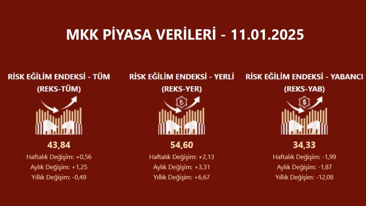 Risk eğilim endeksi (REKS) verileri açıklandı | Rota Borsa