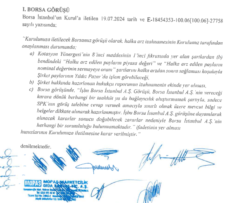 Mopaş Marketçilik (MOPAS) katılım endeksine uygun mu? MOPAS caiz mi? Halka arz helal mi? HABERLER, Gündemdekiler, Şirket Haberleri Rota Borsa