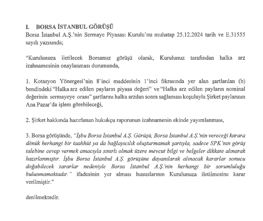 Birleşim Grup Enerji (BIGEN) katılım endeksine uygun mu? Birleşim Grup Enerji caiz mi? Halka arz helal mi? HABERLER, Şirket Haberleri Rota Borsa