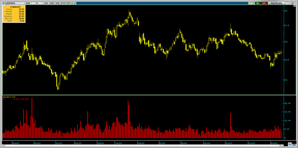 Bank of America (BofA) üzerinden Erdemir Ereğli (EREGL) hisselerinde yüklü alım | Rota Borsa
