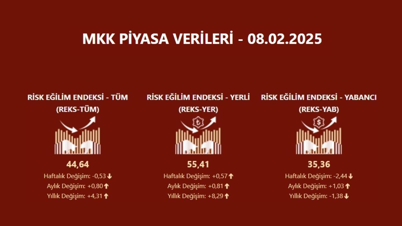 Risk eğilim endeksi (REKS) verileri açıklandı | Rota Borsa