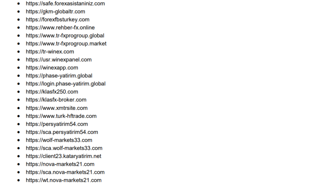 SPK’dan 23 internet sitesine erişim engeli kararı | Rota Borsa SPK’dan 23 internet sitesine erişim engeli kararı | Rota Borsa