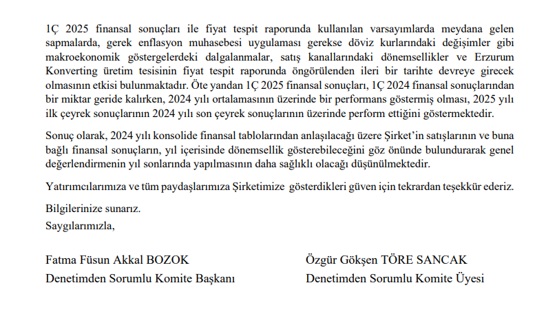 Lila Kağıt (LILAK) tahmin edilen ve gerçekleşen bilanço rakamlarını açıkladı | Rota Borsa Lila Kağıt (LILAK) tahmin edilen ve gerçekleşen bilanço rakamlarını açıkladı | Rota Borsa