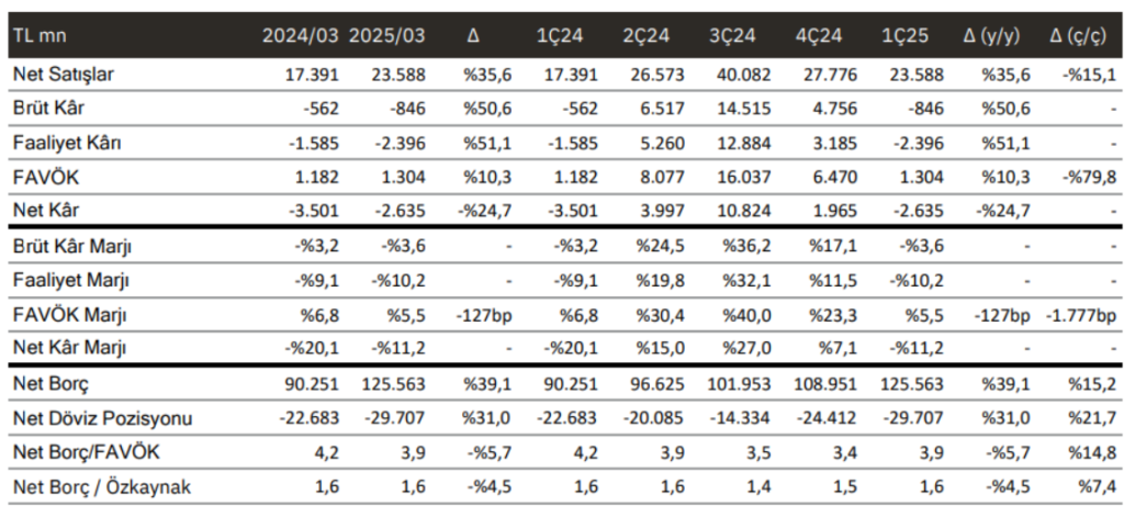 Pegasus (PGSUS) 2025 1. çeyrek bilanço yorumu | Rota Borsa