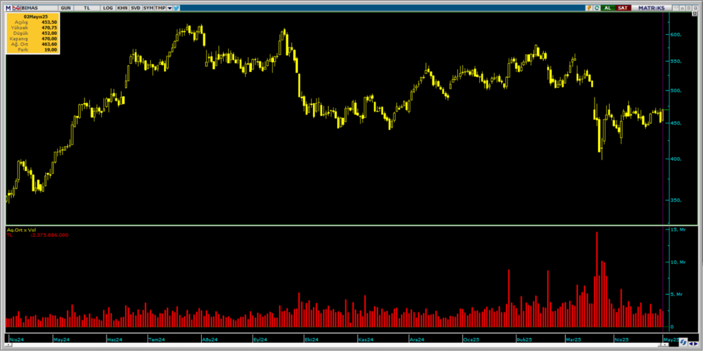 Bank of America (BofA) üzerinden BİM - BIMAS hisselerinde yüklü alım | Rota Borsa