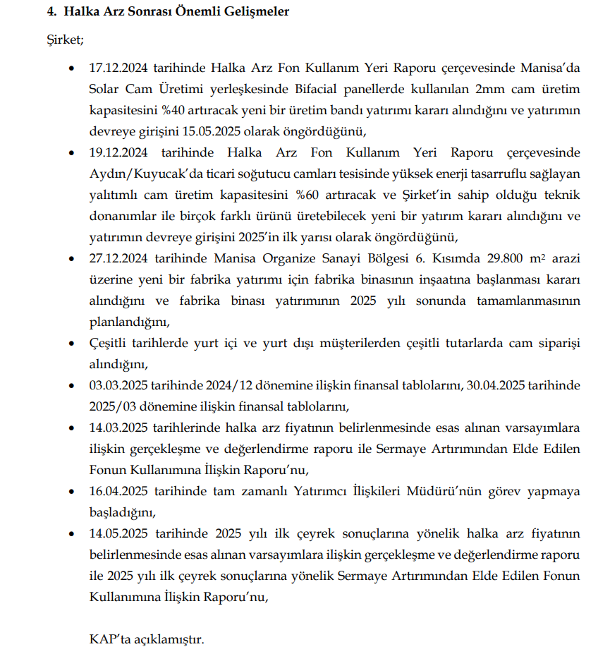 Çağdaş Cam (CGCAM) hisse senedi fiyatı değerlendirmesi yayınlandı | Rota Borsa