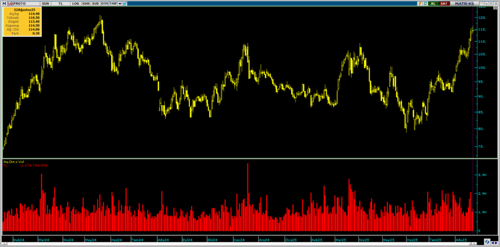 Yatırımcı Alımları Grafiği