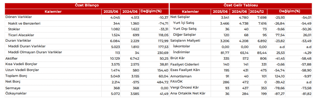 Alfa Solar Enerji (ALFAS) 2025 2. çeyrek bilanço yorumu | Rota Borsa
