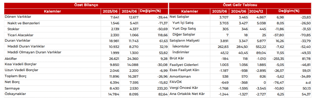 Hektaş (HEKTS) 2025 2. çeyrek bilanço yorumu | Rota Borsa