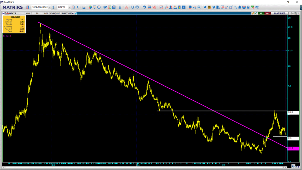 Hektaş (HEKTS) hisse hedef fiyatı ve teknik analizi | Rota Borsa