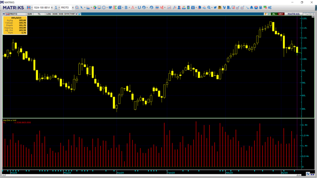 Ford Otomotiv (FROTO) hisselerinde Bank of America (BofA) üzerinden yüklü satış | Rota Borsa