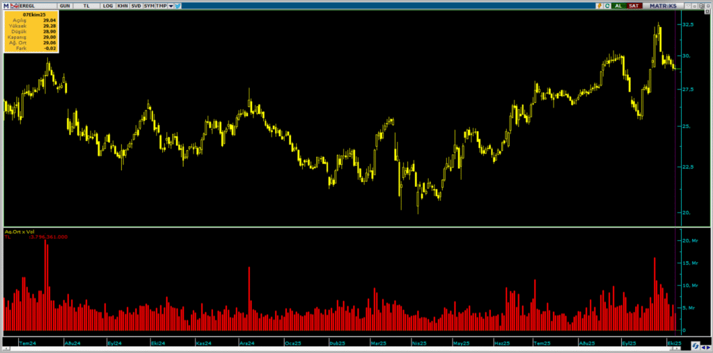 Erdemir (EREGL) hisselerinde Yatırım Finansman üzerinden yüklü alım | Rota Borsa