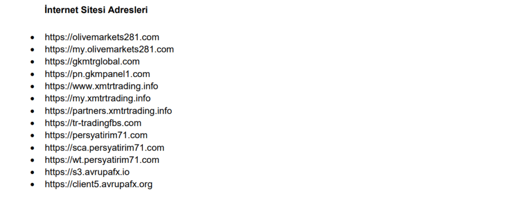 SPK’dan 13 internet sitesi için erişim engeli talebi | Rota Borsa