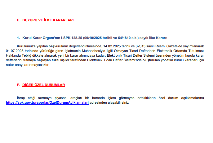 SPK Bülteni: 3 şirkete sermaye artırımı onayı! 2 şirkete ceza ve 15 suç duyurusu kararı | Rota Borsa