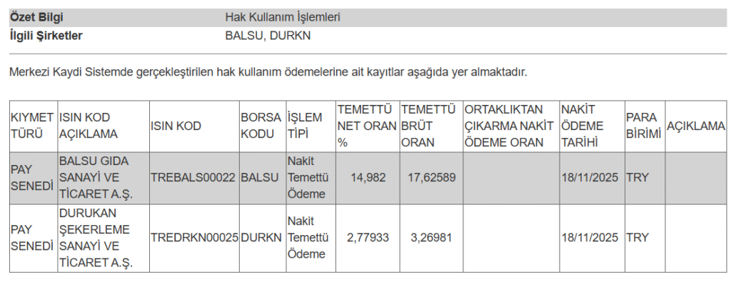 2 şirketin temettü ödemeleri hesaplara yattı | Rota Borsa 2 şirketin temettü ödemeleri hesaplara yattı | Rota Borsa