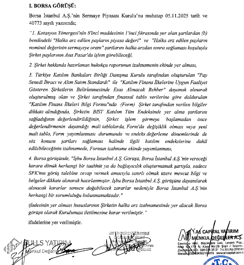 ARF Bio Yenilenebilir Enerji katılım endeksine uygun mu? ARFYE caiz mi? Halka arz helal mi? | Rota Borsa