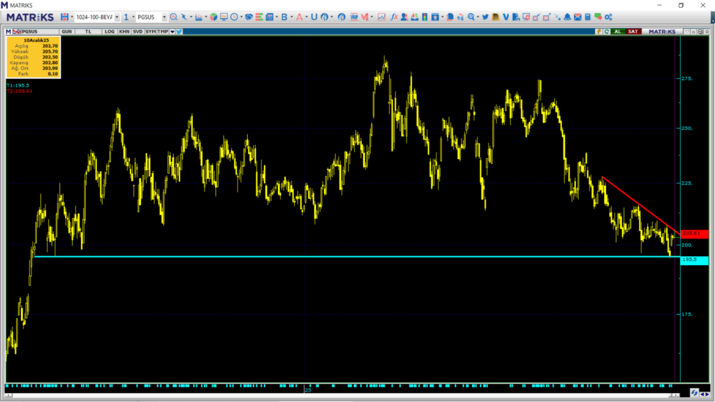 Pegasus (PGSUS) hedef fiyatları ve teknik analizi | Rota Borsa
