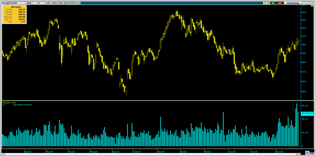 Türk Hava Yolları (THY) hisselerinde bir kurum üzerinden yüklü alım yapıldı | Rota Borsa