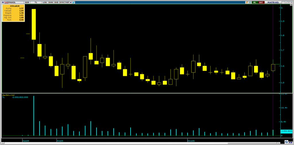 Pasifik Holding (PAHOL) hisselerinde BofA ve İş Yatırım üzerinden yüklü alım | Rota Borsa Pasifik Holding (PAHOL) hisselerinde BofA ve İş Yatırım üzerinden yüklü alım | Rota Borsa