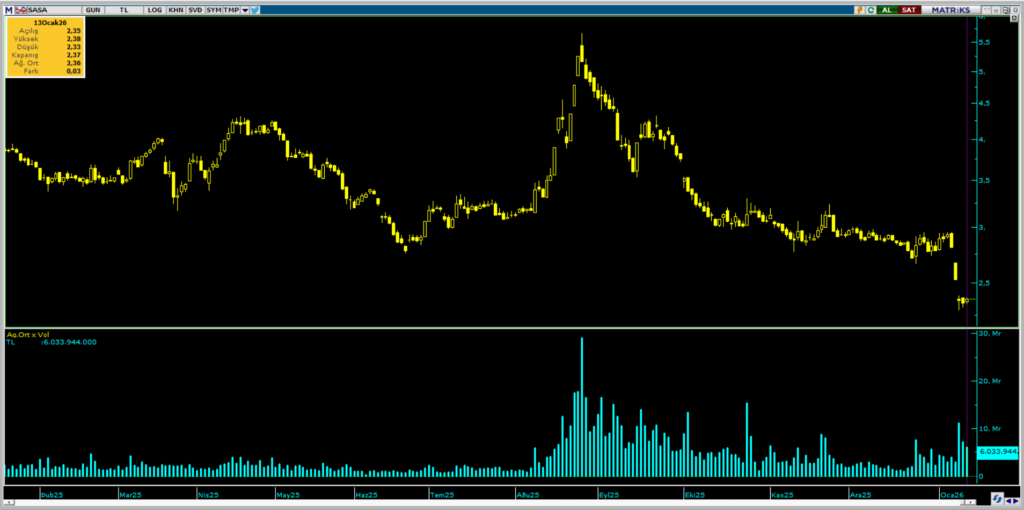 SASA Polyester hisselerinde HSBC yüklü alım yaptı | Rota Borsa